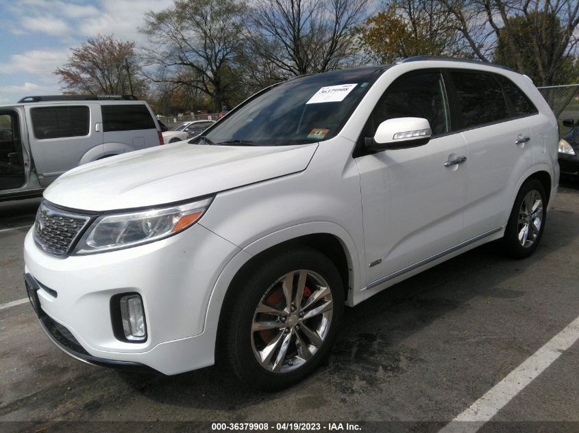 2014 KIA SORENTO SX LIMITED - 5XYKWDA72EG510183
