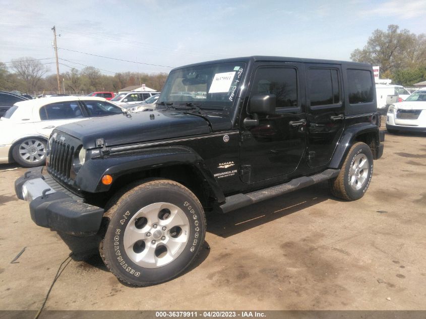2013 JEEP WRANGLER UNLIMITED SAHARA - 1C4BJWEGXDL600396