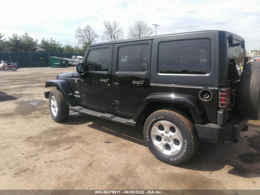 2013 JEEP WRANGLER UNLIMITED SAHARA - 1C4BJWEGXDL600396