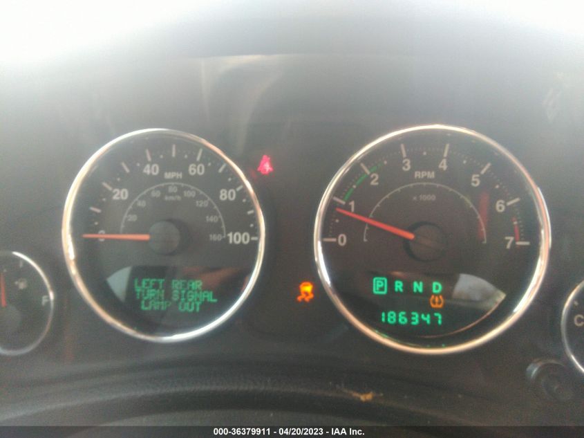 2013 JEEP WRANGLER UNLIMITED SAHARA - 1C4BJWEGXDL600396
