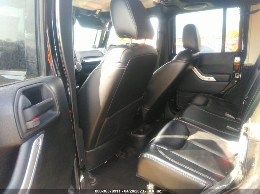 2013 JEEP WRANGLER UNLIMITED SAHARA - 1C4BJWEGXDL600396