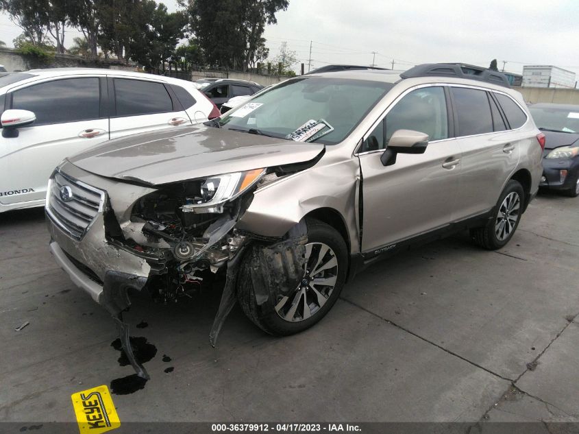 2017 SUBARU OUTBACK LIMITED - 4S4BSANCXH3376268