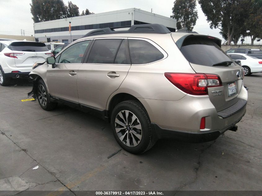 2017 SUBARU OUTBACK LIMITED - 4S4BSANCXH3376268