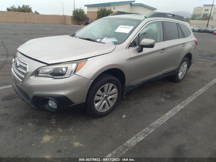 2015 SUBARU OUTBACK 2.5I PREMIUM - 4S4BSAHC9F3313204
