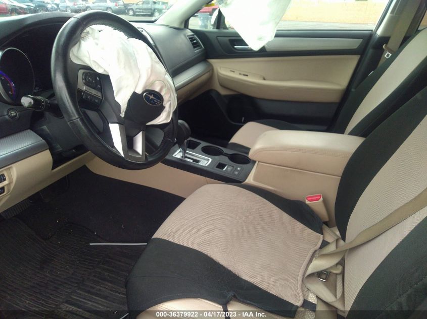 2015 SUBARU OUTBACK 2.5I PREMIUM - 4S4BSAHC9F3313204