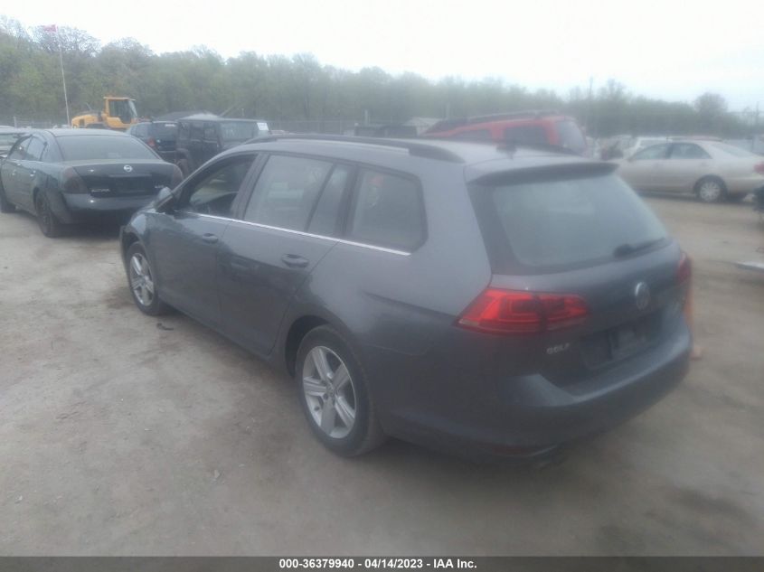 2015 VOLKSWAGEN GOLF SPORTWAGEN TDI S 3VWCA7AU9FM512802