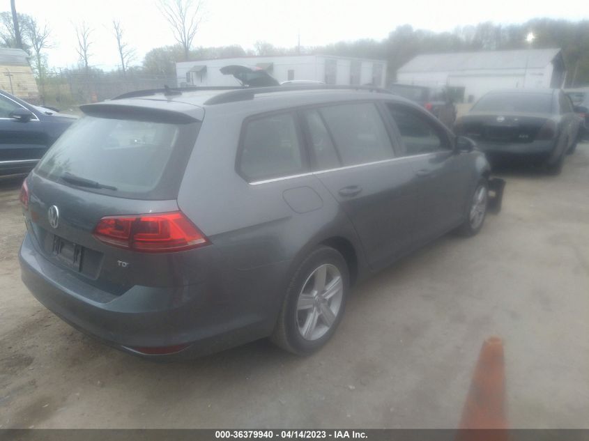 2015 VOLKSWAGEN GOLF SPORTWAGEN TDI S 3VWCA7AU9FM512802