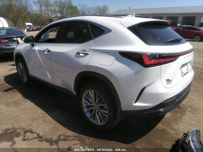 2022 LEXUS NX NX 350H PREMIUM - JTJGKCEZXN2009413
