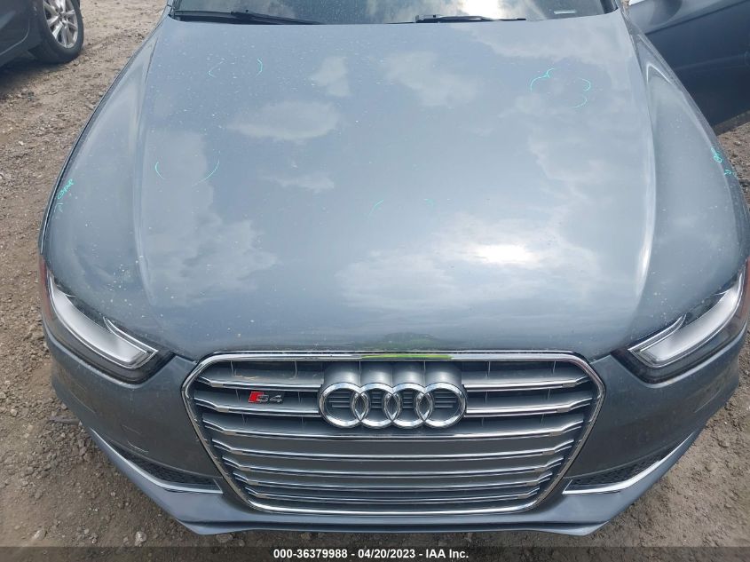 2014 AUDI S4 PREMIUM PLUS - WAUDGAFL1EA016940