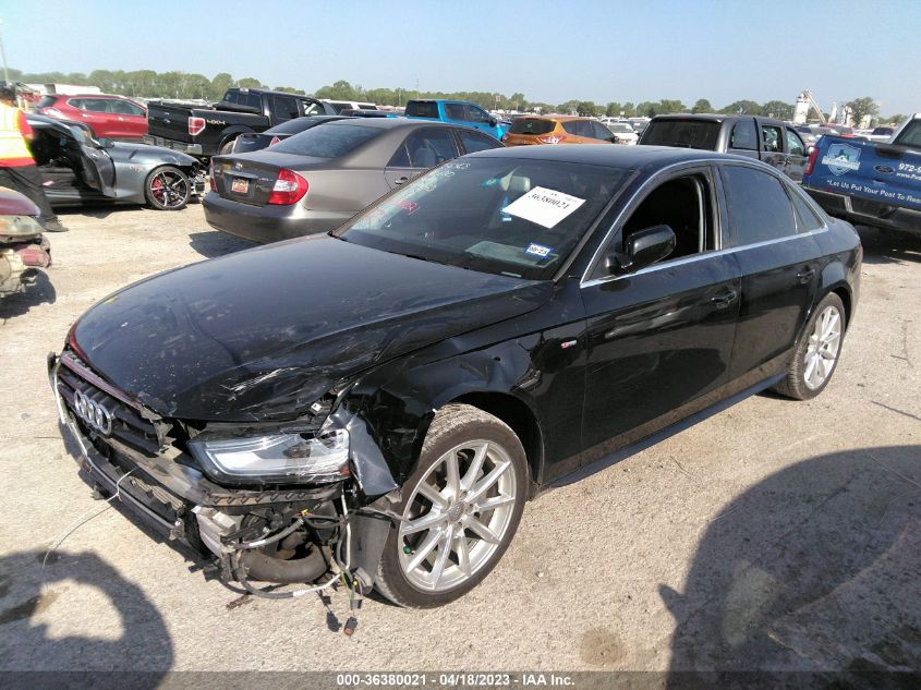 2014 AUDI A4 PREMIUM PLUS - WAUFFAFL7EA043748