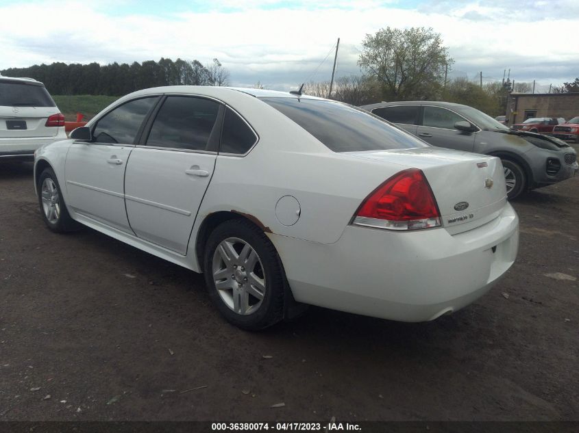 2013 CHEVROLET IMPALA LT - 2G1WG5E33D1101882