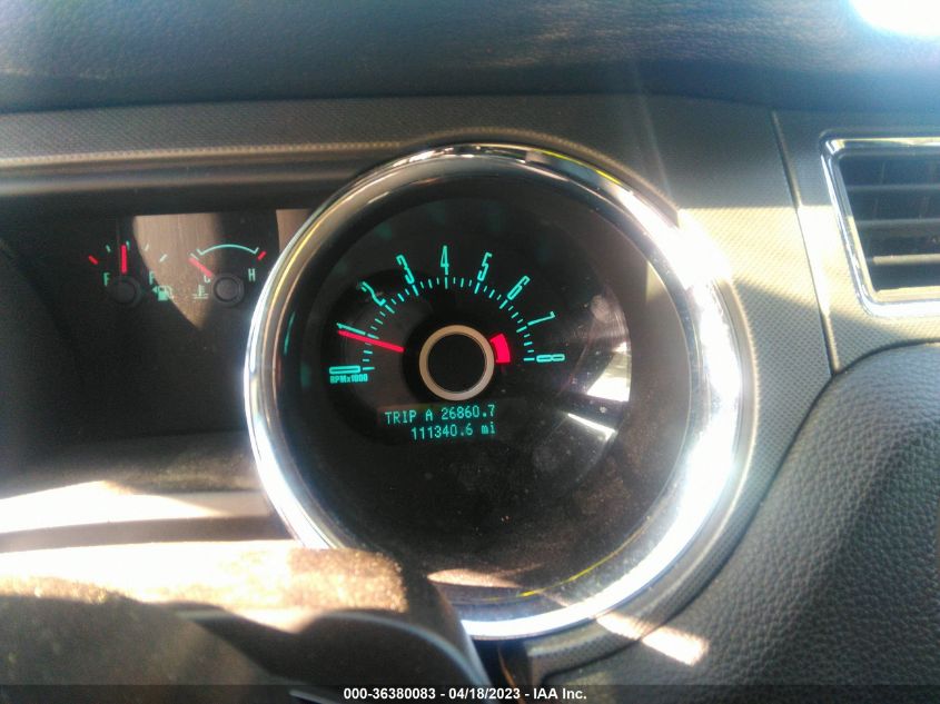 2013 FORD MUSTANG V6 - 1ZVBP8AM2D5278201