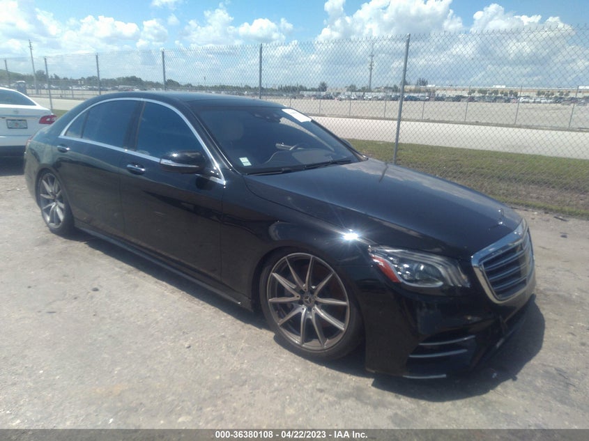 Auction sale of the 2018 MERCEDES BENZ S CLASS , vin: WDDUG8GB2JA414157, lot number: 36380108