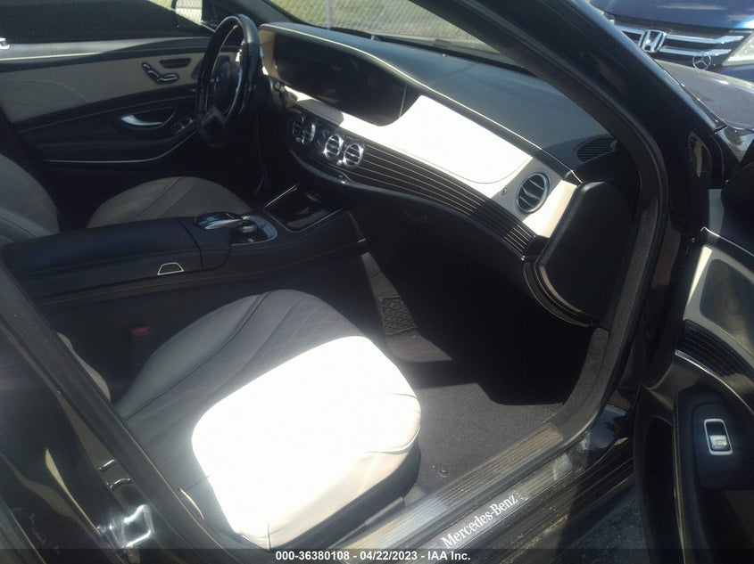Auction sale of the 2018 MERCEDES BENZ S CLASS , vin: WDDUG8GB2JA414157, lot number: 36380108