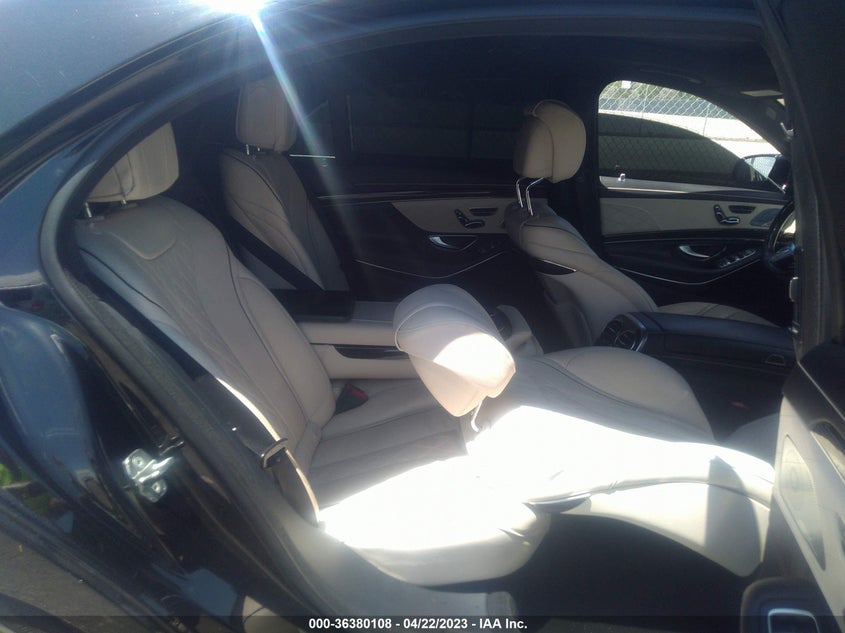 Auction sale of the 2018 MERCEDES BENZ S CLASS , vin: WDDUG8GB2JA414157, lot number: 36380108