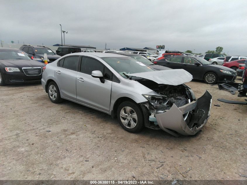 2013 HONDA CIVIC SDN LX - 2HGFB2F56DH603475