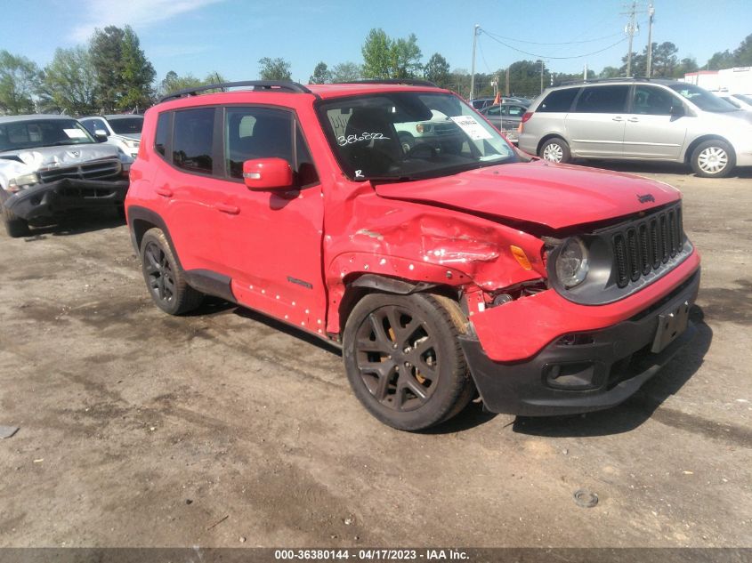 VIN ZACCJABB9HPF24039 2017 JEEP RENEGADE no.1