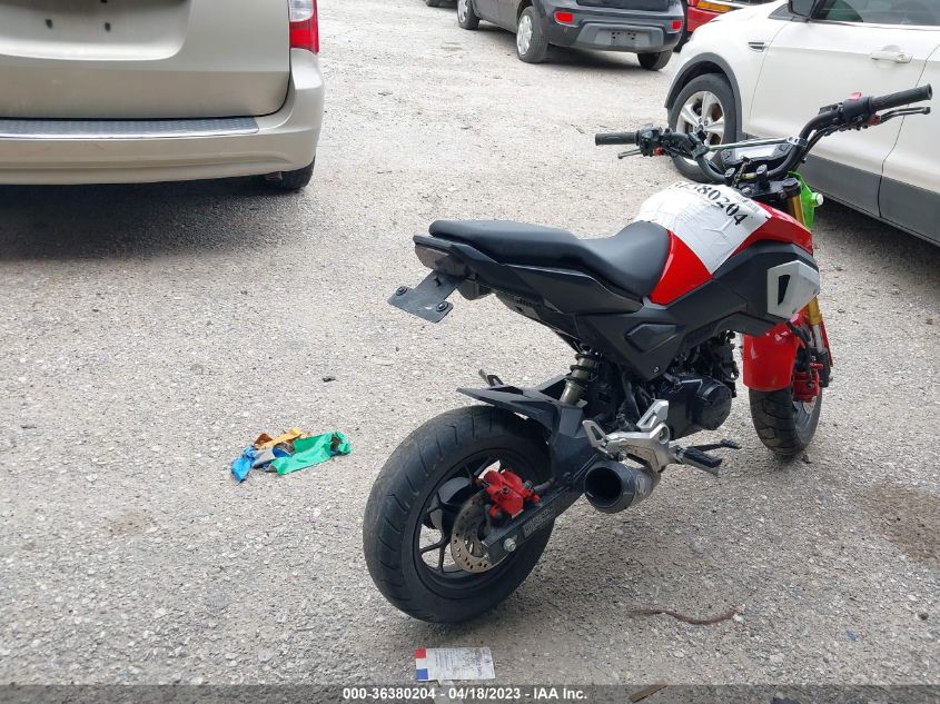 2019 HONDA GROM 125 MLHJC751XK5100857