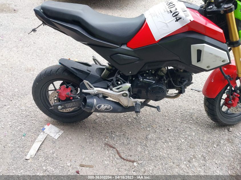 2019 HONDA GROM 125 MLHJC751XK5100857