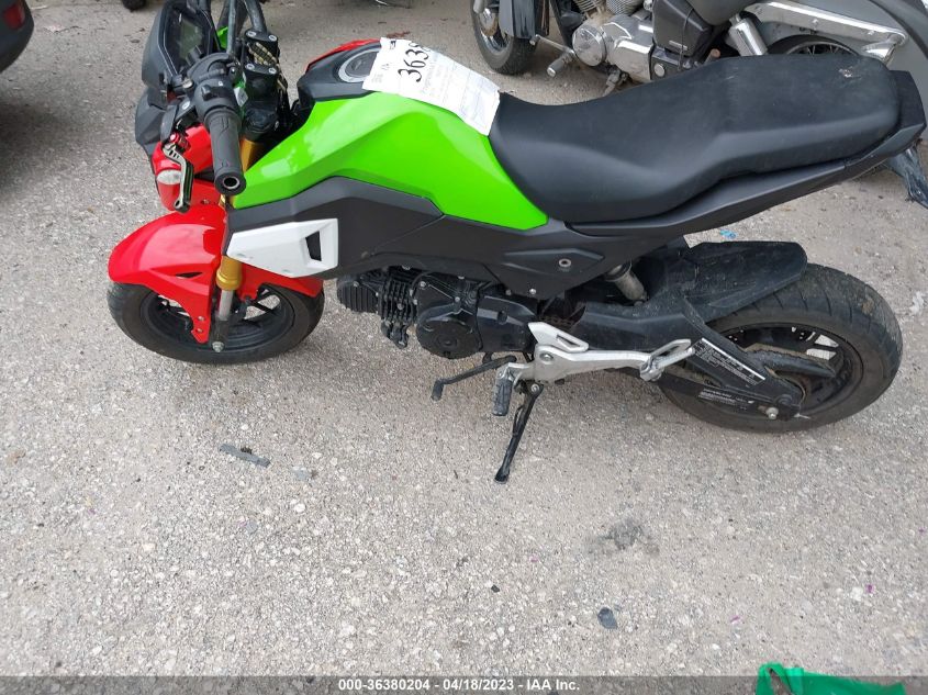 2019 HONDA GROM 125 MLHJC751XK5100857