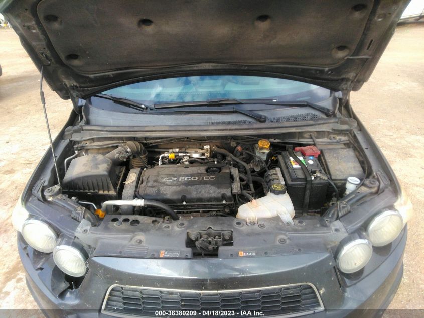 2014 CHEVROLET SONIC LT - 1G1JC5SH0E4195375