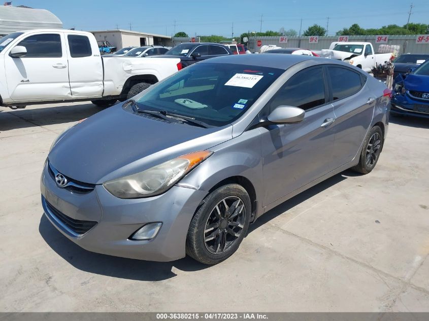 2013 HYUNDAI ELANTRA GLS PZEV - KMHDH4AE3DU660622