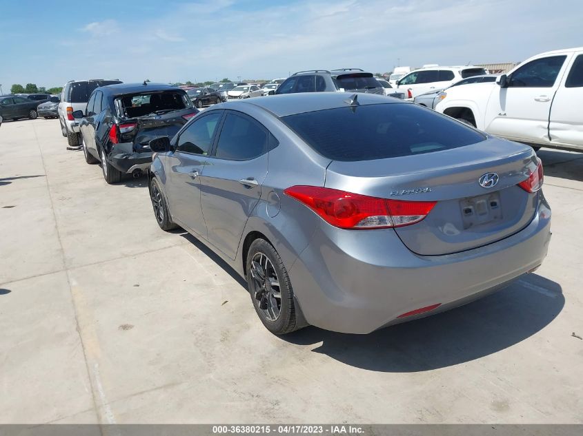 2013 HYUNDAI ELANTRA GLS PZEV - KMHDH4AE3DU660622