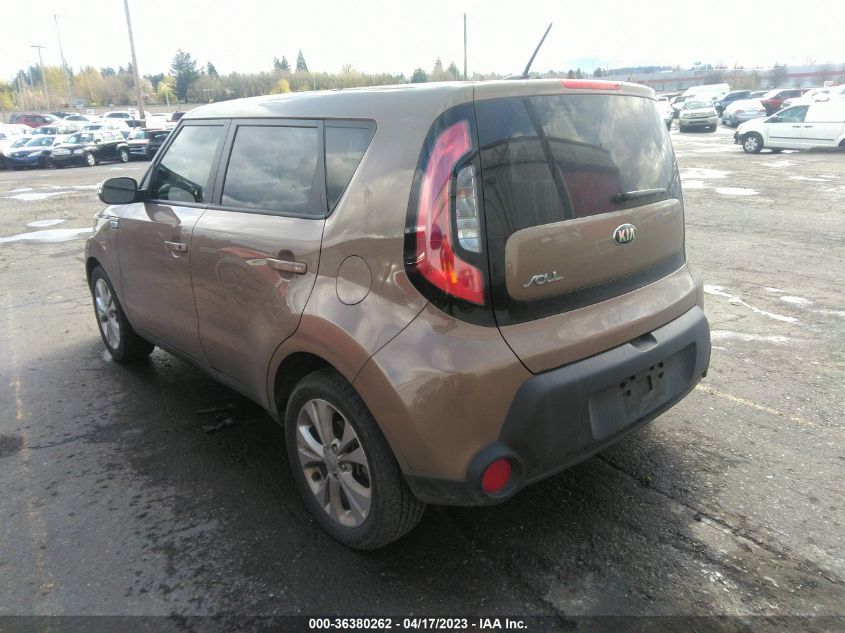 2014 KIA SOUL + - KNDJP3A59E7029944