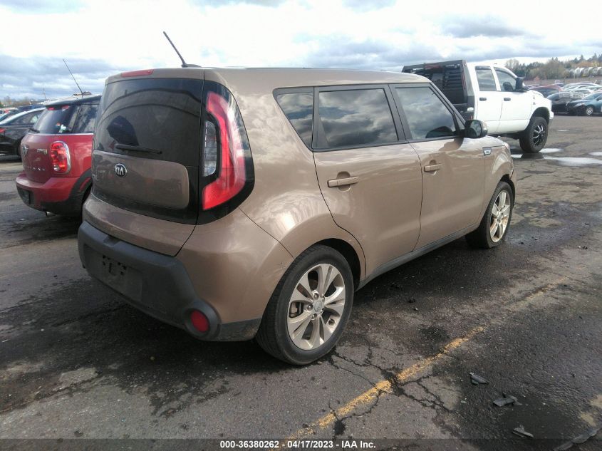 2014 KIA SOUL + - KNDJP3A59E7029944