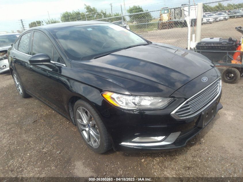 2017 FORD FUSION SE - 3FA6P0HD8HR406803