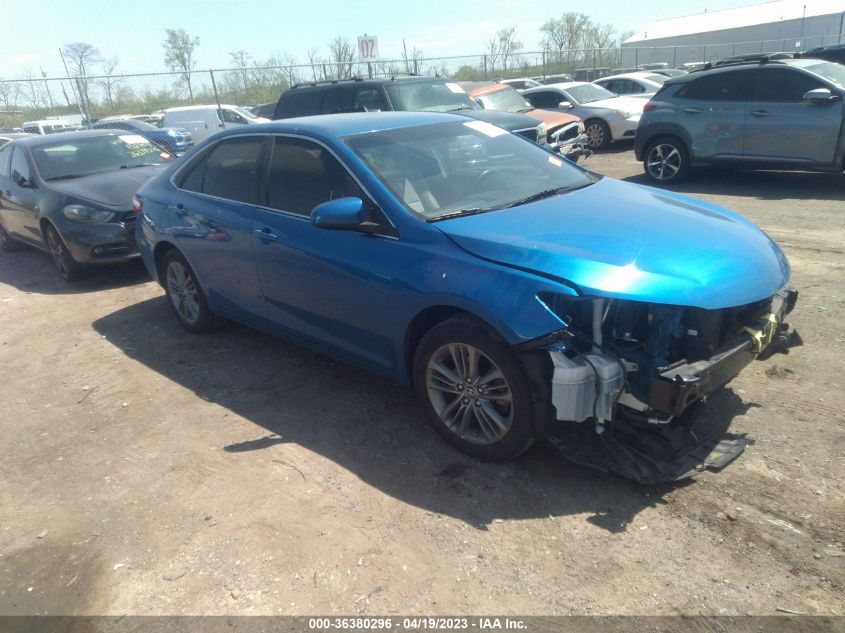 2017 TOYOTA CAMRY XLE/SE/LE/XSE - 4T1BF1FK4HU744433