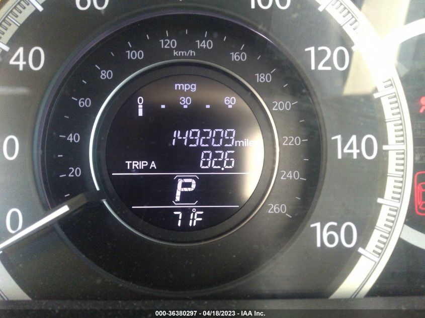 2015 HONDA ACCORD SEDAN EX - 1HGCR2F76FA005954