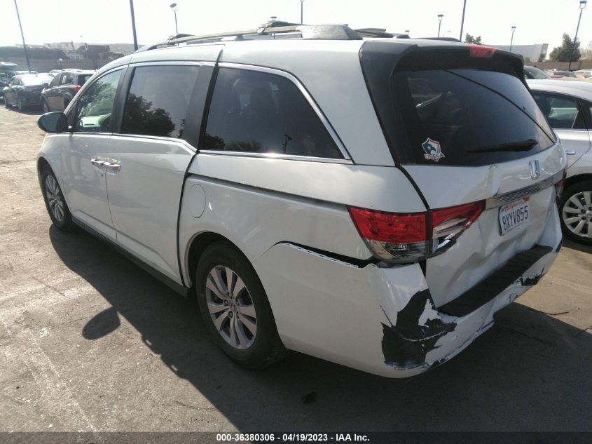 2015 HONDA ODYSSEY EX-L - 5FNRL5H67FB055673