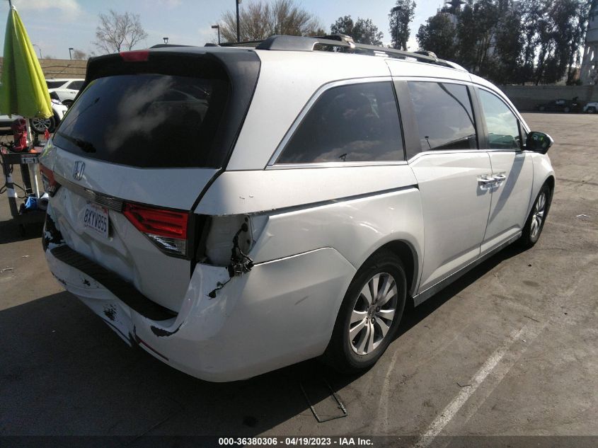 2015 HONDA ODYSSEY EX-L - 5FNRL5H67FB055673
