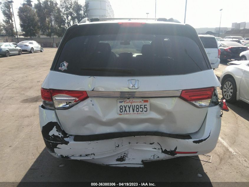 2015 HONDA ODYSSEY EX-L - 5FNRL5H67FB055673