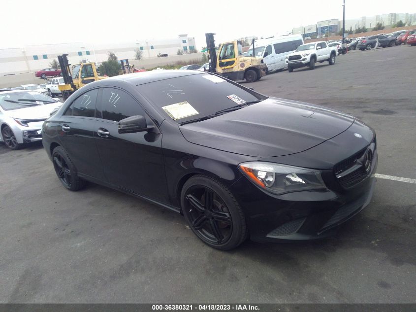 2016 MERCEDES-BENZ CLA CLA 250 - WDDSJ4EB9GN303305