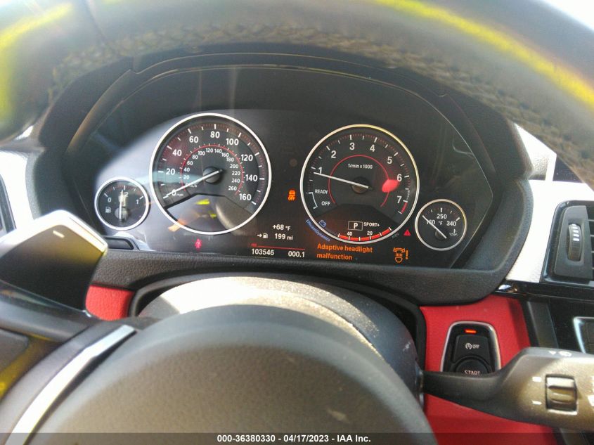 2016 BMW 4 SERIES 435I XDRIVE - WBA4B3C55GG527793