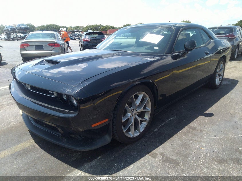 VIN 2C3CDZJG5NH214684 2022 DODGE CHALLENGER GT