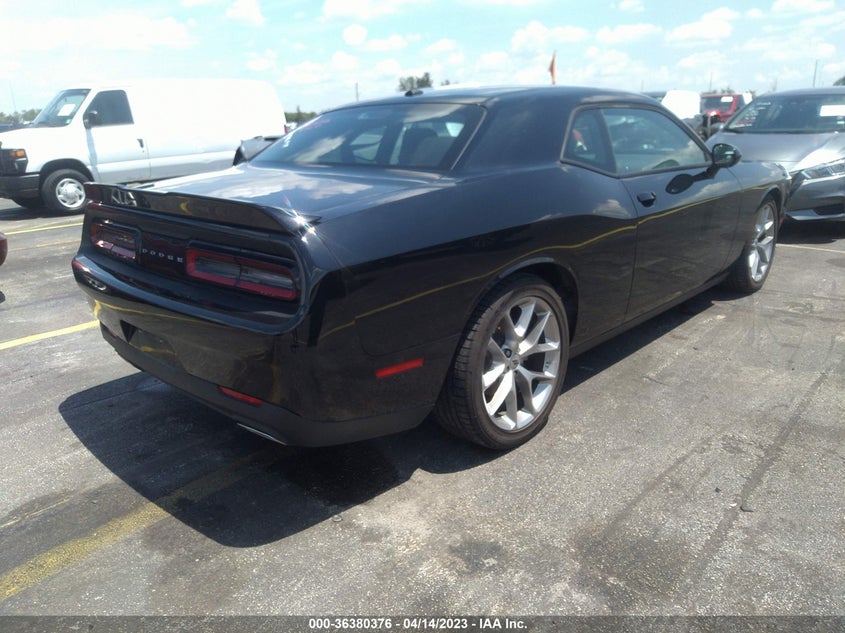 VIN 2C3CDZJG5NH214684 2022 DODGE CHALLENGER GT