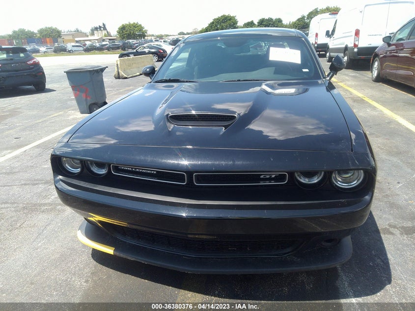 VIN 2C3CDZJG5NH214684 2022 DODGE CHALLENGER GT