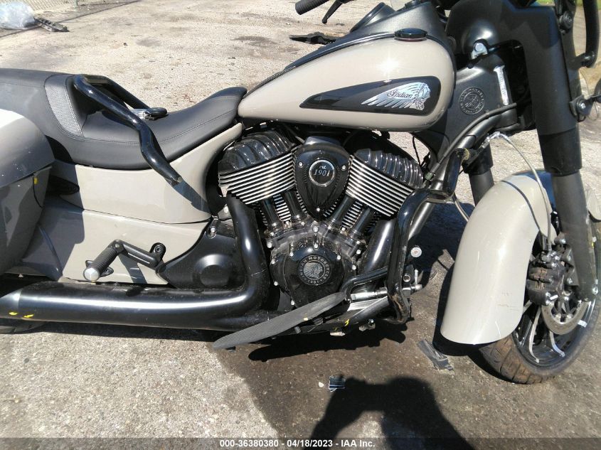2022 INDIAN MOTORCYCLE CO. SPRINGFIELD DARK HORSE 56KTJDBB8N3406298