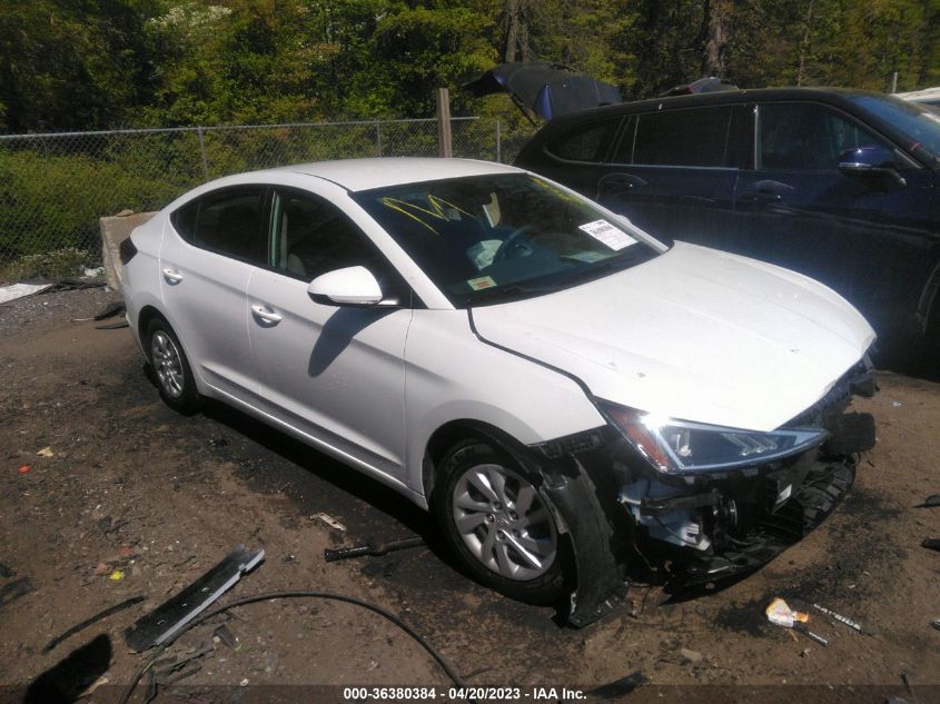 2019 HYUNDAI ELANTRA SE - 5NPD74LFXKH490912