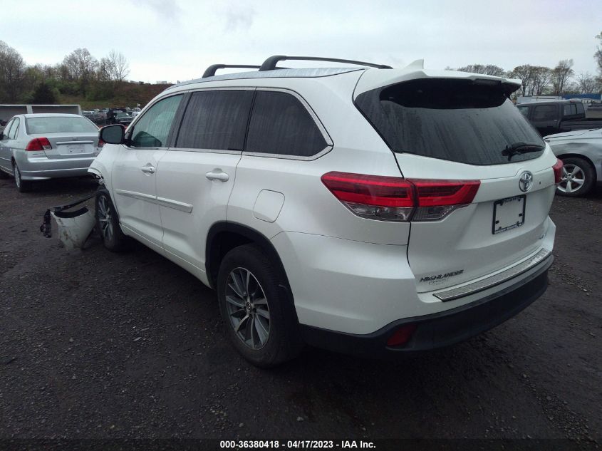 2018 TOYOTA HIGHLANDER SE/XLE - 5TDJZRFH2JS891029