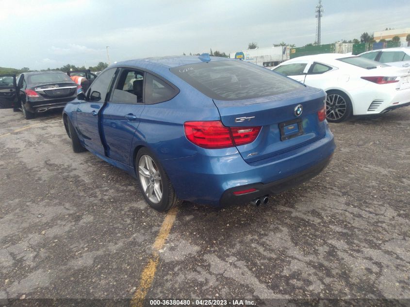 2014 BMW 3 SERIES GRAN TURISMO 328I XDRIVE WBA3X5C51ED556201