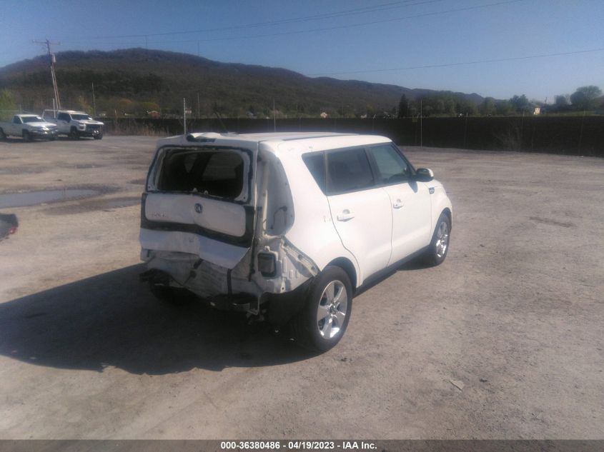 2019 KIA SOUL BASE - KNDJN2A26K7014528
