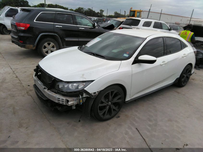 2017 HONDA CIVIC HATCHBACK SPORT - SHHFK7H48HU207607