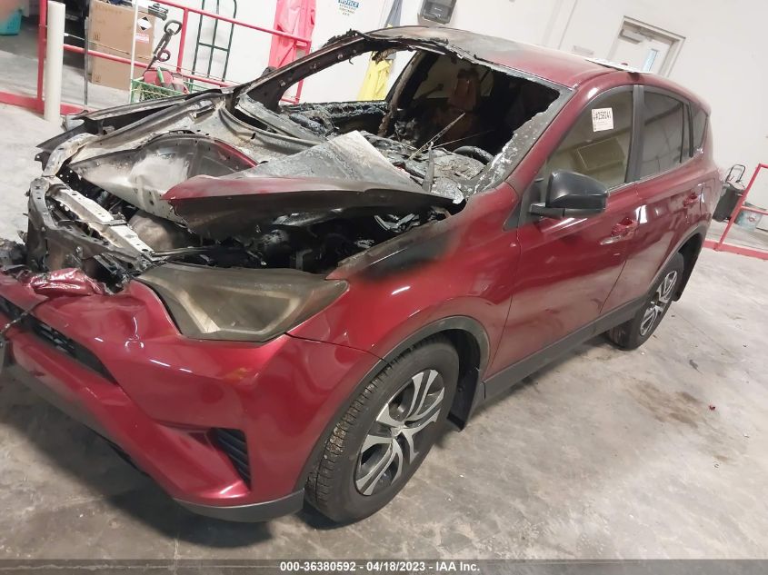 2018 TOYOTA RAV4 LE - JTMBFREV9JD242506