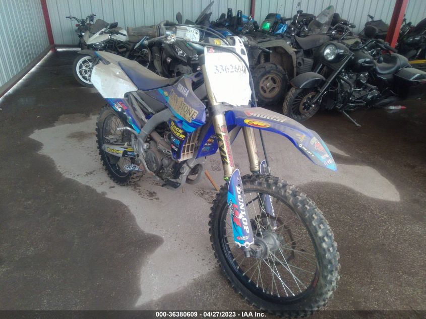 2015 YAMAHA YZ250 F JYACG34C0FA007981