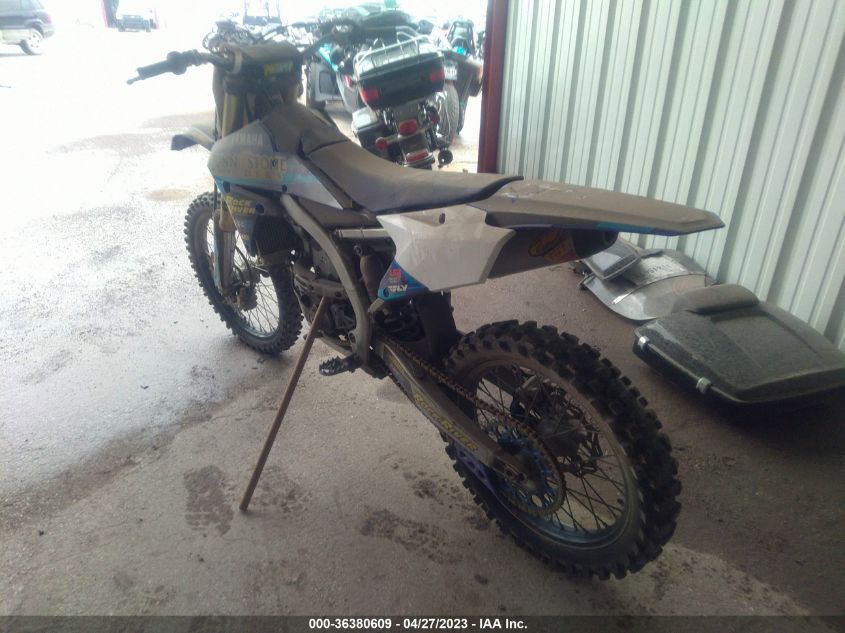 2015 YAMAHA YZ250 F JYACG34C0FA007981