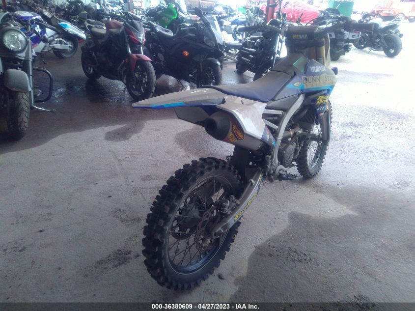 2015 YAMAHA YZ250 F JYACG34C0FA007981